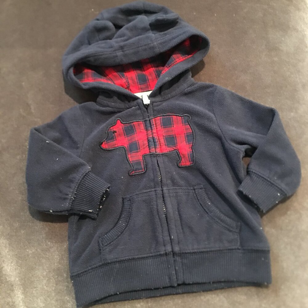 Carter's Fleece Hoodie 6m